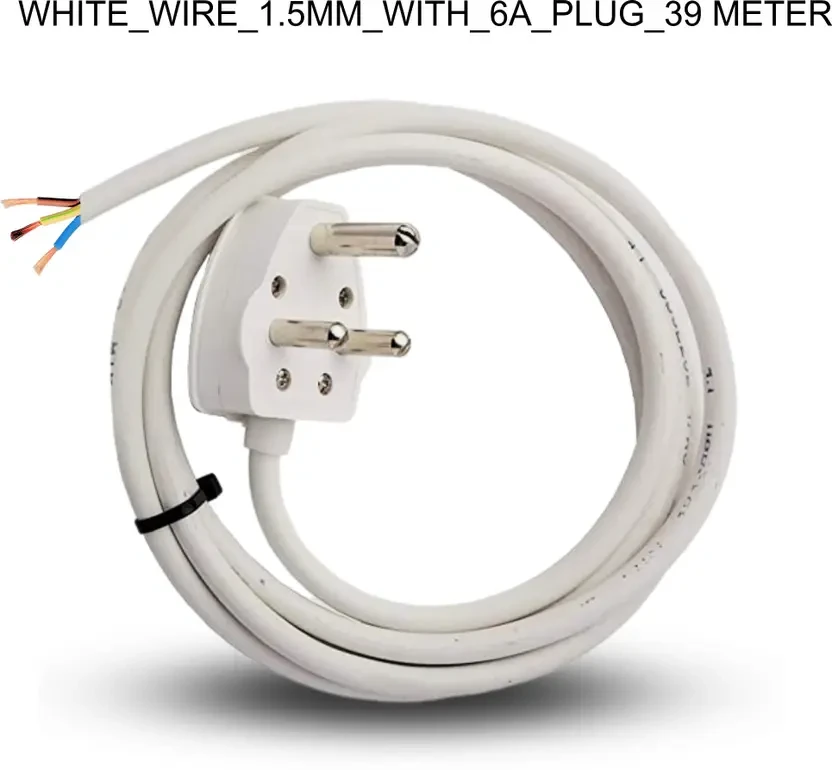 PVC 1.5 sq/mm White 39 m Wire  (White)