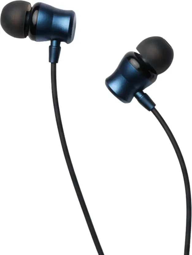 Type C wired earphones with mic, USB C headphones, PULSE C-1 Wired  (Black, On the Ear)